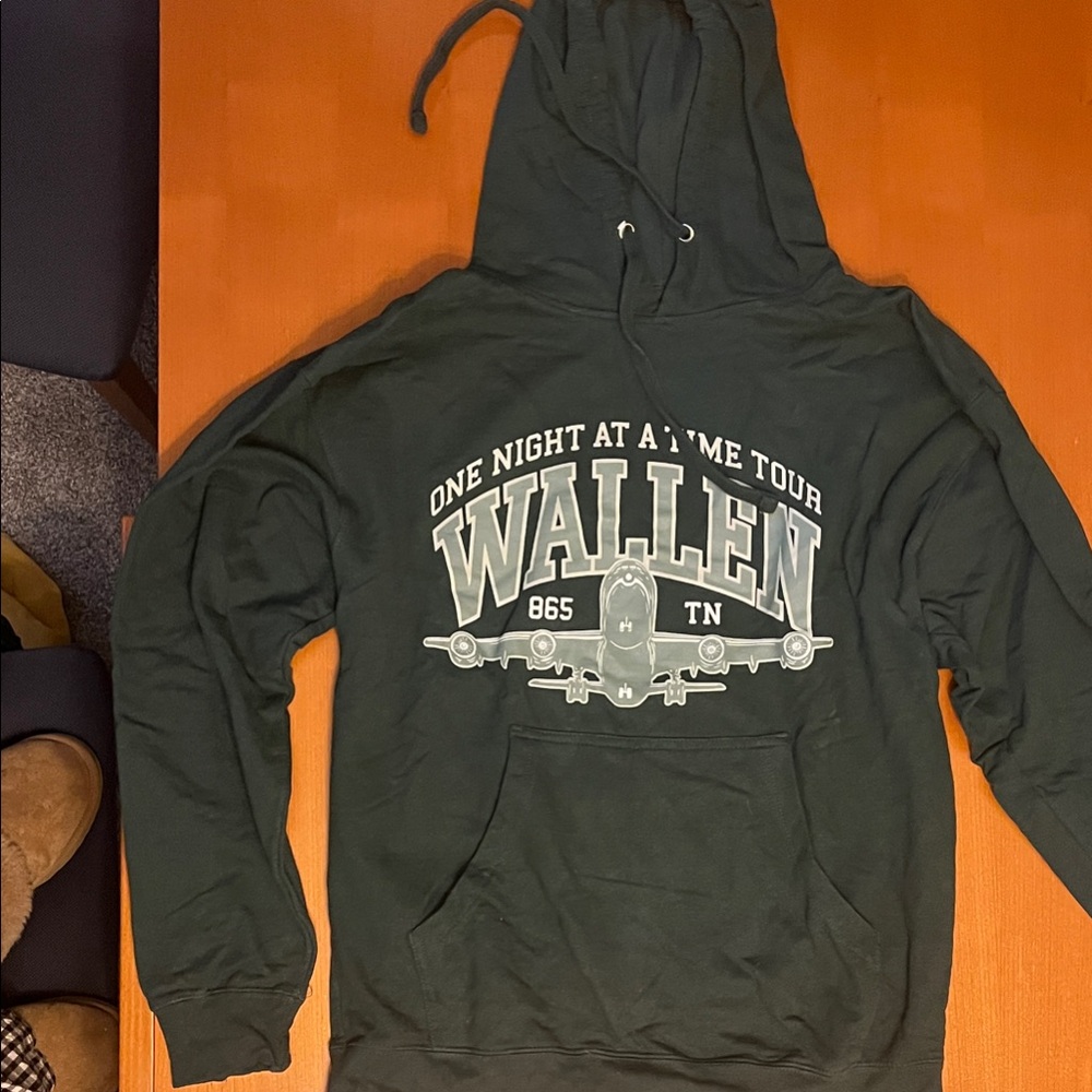 Wallen Tour Dark Green Hoodie